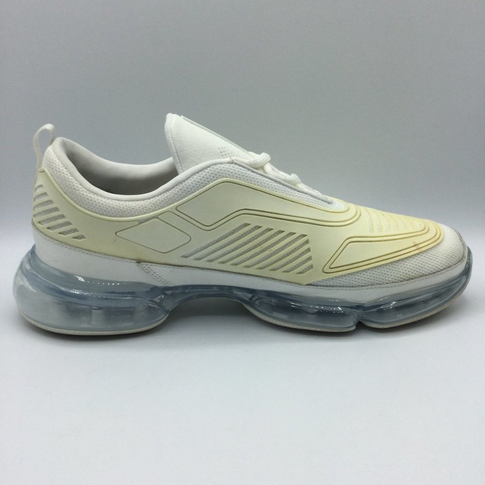 Prada Cloudbust Air Technical Sneakers Mens UK 8 US 9 White 2EG298 - Picture 7 of 16